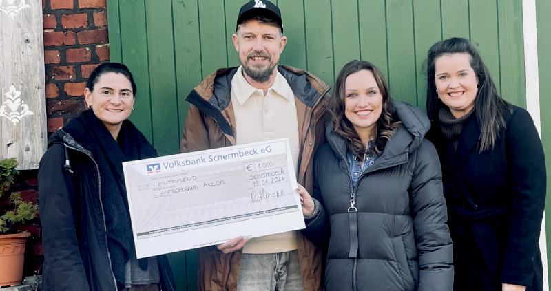 Spendenübergabe Rittman hoch