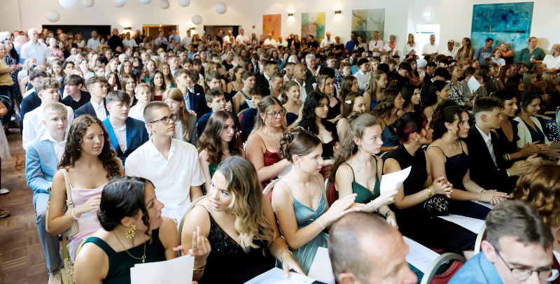 Abschluss 10er Gesamtschule Schermbeck Foto JS 3