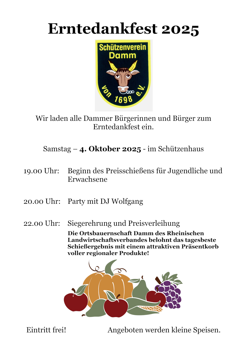 Erntedankfest