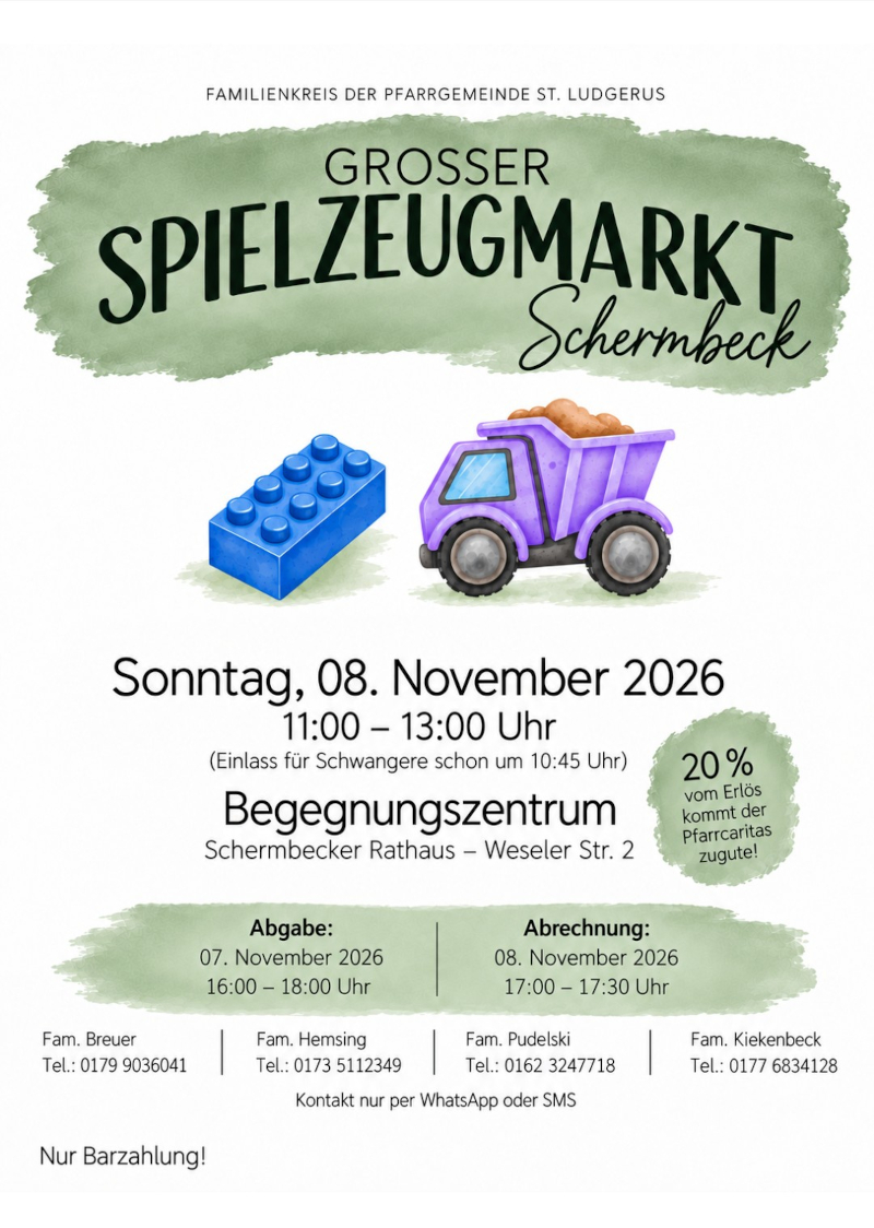 Spielzeugmarktgroß