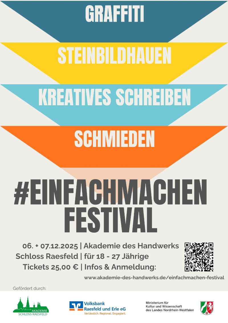 EINFACHMACHEN Festival Plakat 25
