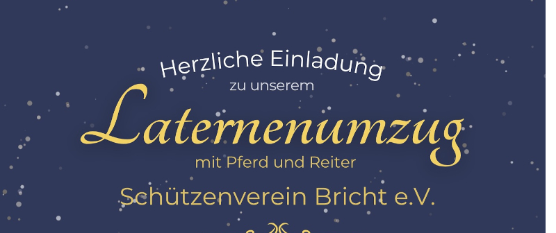 Laternenumzug Bricht